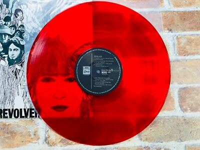 THE BEATLES REVOLVER EAS70136 JAPAN ODEON MONO RED WAX Obi