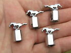 <!--F#f_0-->MUSTANG PONY TYRE VALVE CAPS SET of 4 Badge Emblems Tire fits Ford Mustang GT<!--F/-->