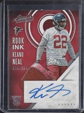 KEANU NEAL 2016 ABSOLUTE FALCONS ROOKIE AUTO RC #D 19/399