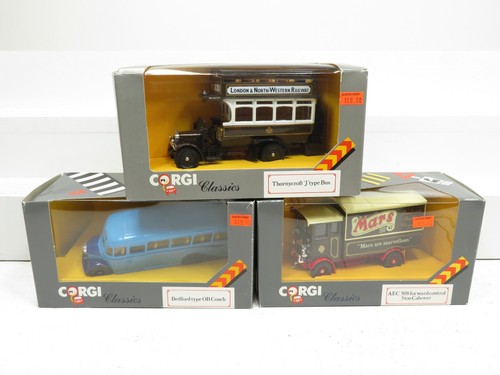 Corgi Lot Of 3 Vehicles (C858/6, C897/7, C949/9) 1:43 Scale LN 8126  - Picture 1 of 4