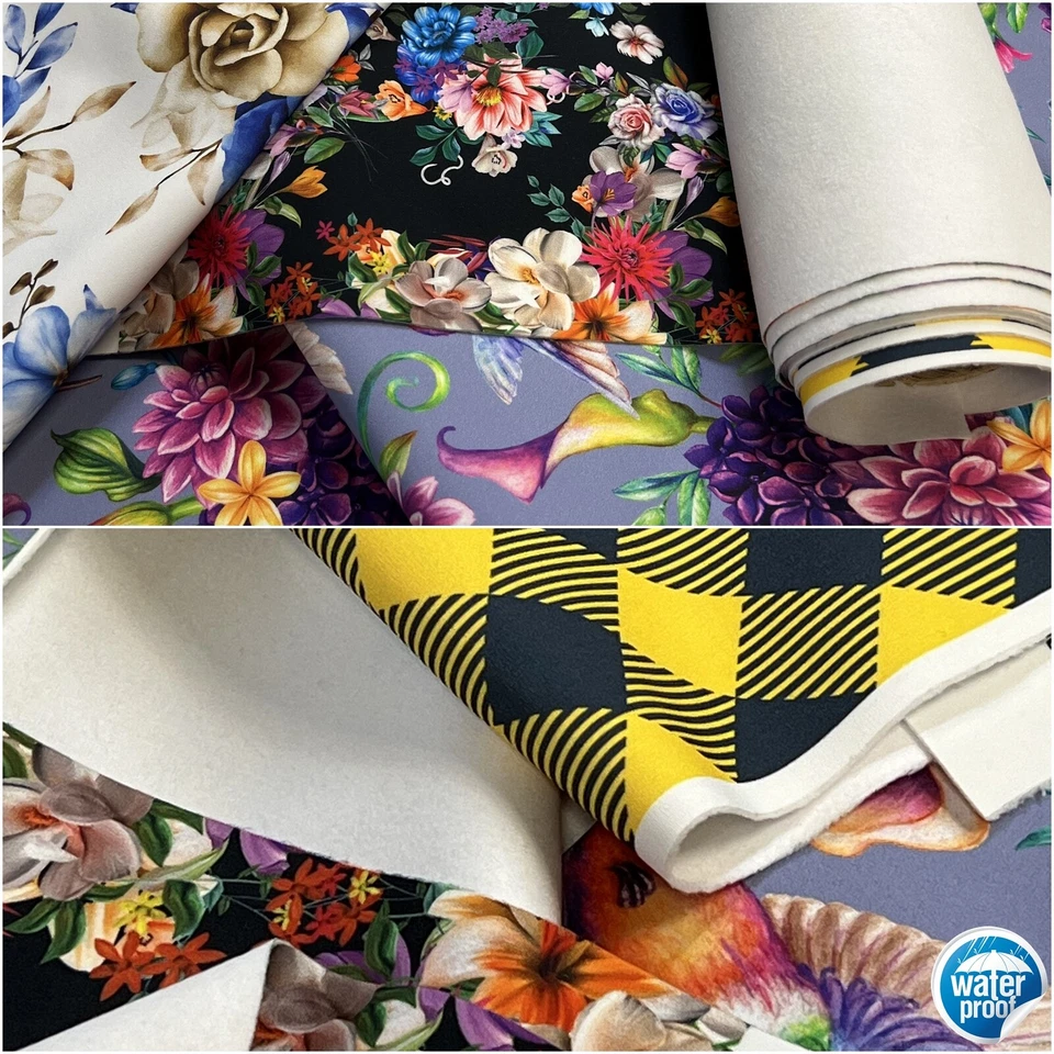 Softshell Stoff Polyester Zum Nähen- Motiv Geometrisch I SDX3100 - Bild 4 von 4