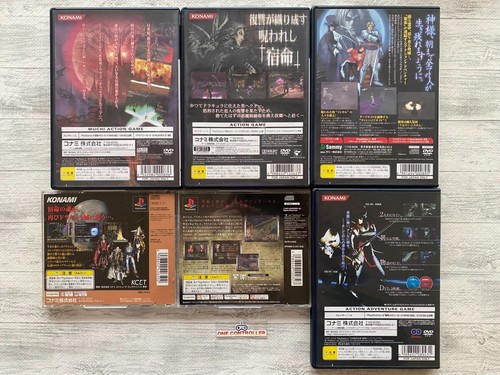 SONY PS 1 2 Akumajo Dracula X & Castlevania & Vampire Legend & Panic & Cool Girl - Picture 2 of 18