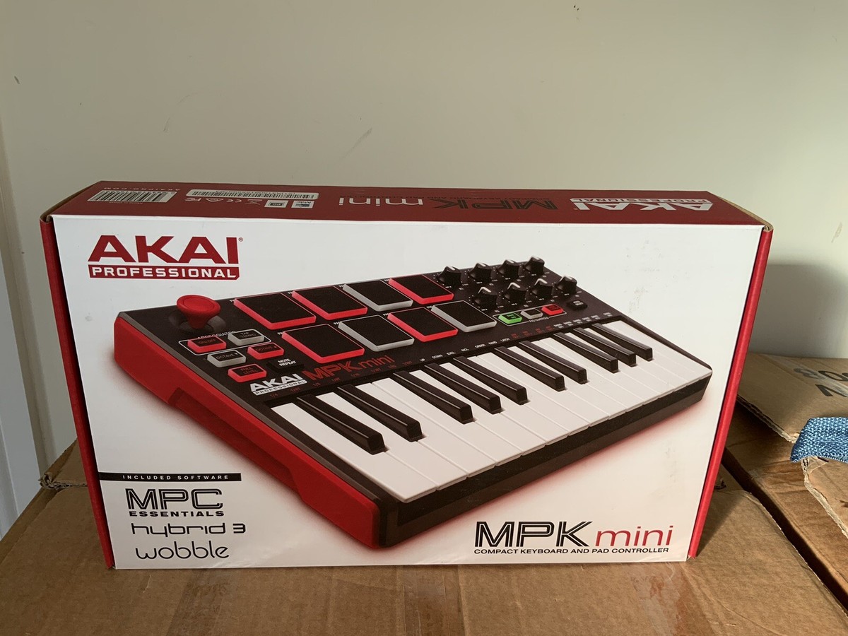 Akai Professional MPK Mini mkII Compact Keybord/Pad Controller for