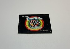 NES TinyToon Adventures- Instruction Manual Only- 1992 Original- Good Condition