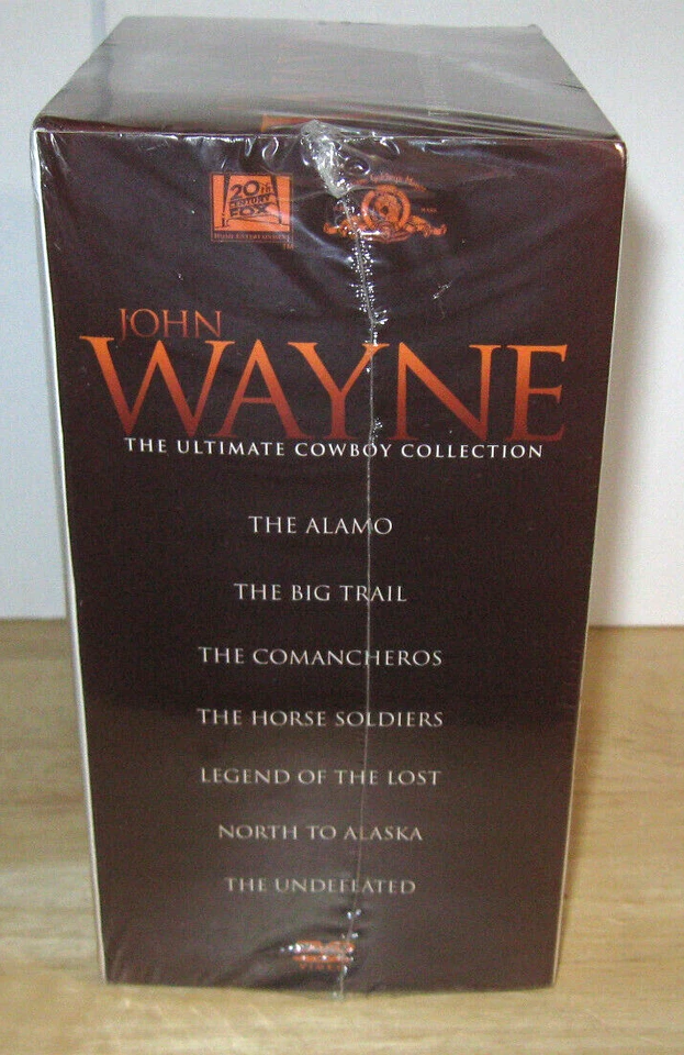 The Ultimate Cowboy Collection w John Wayne ~ 7 Movie DVD Box Set Factory Sealed - Image 2 of 4