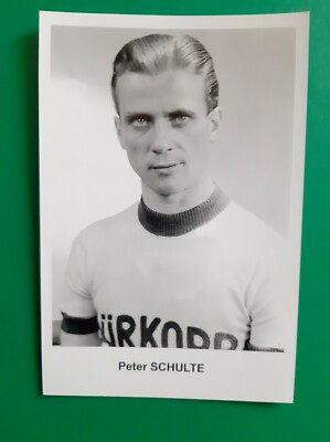 CYCLING repro PHOTO cyclist PETER SCHULTE editions pedal strokes 