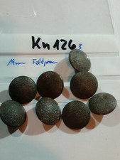 Kn&ouml;pfe Feldgrau gr&uuml;n 8 St&uuml;ck (kn126)