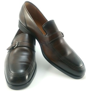 bally moe leather loafers