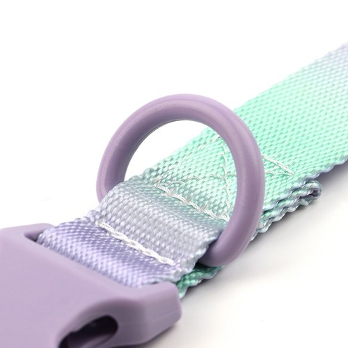 Colourful Dog Collar Durable Nylon Adjustable Neck Strap Pink Blue Purple S M L - Picture 11 of 18