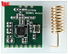 1Pcs CC1101 Wireless Module Long Distance Transmission Antenna 868Mhz New Ic st