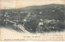 Switzerland #FG36449 The Locle General View Of The Station