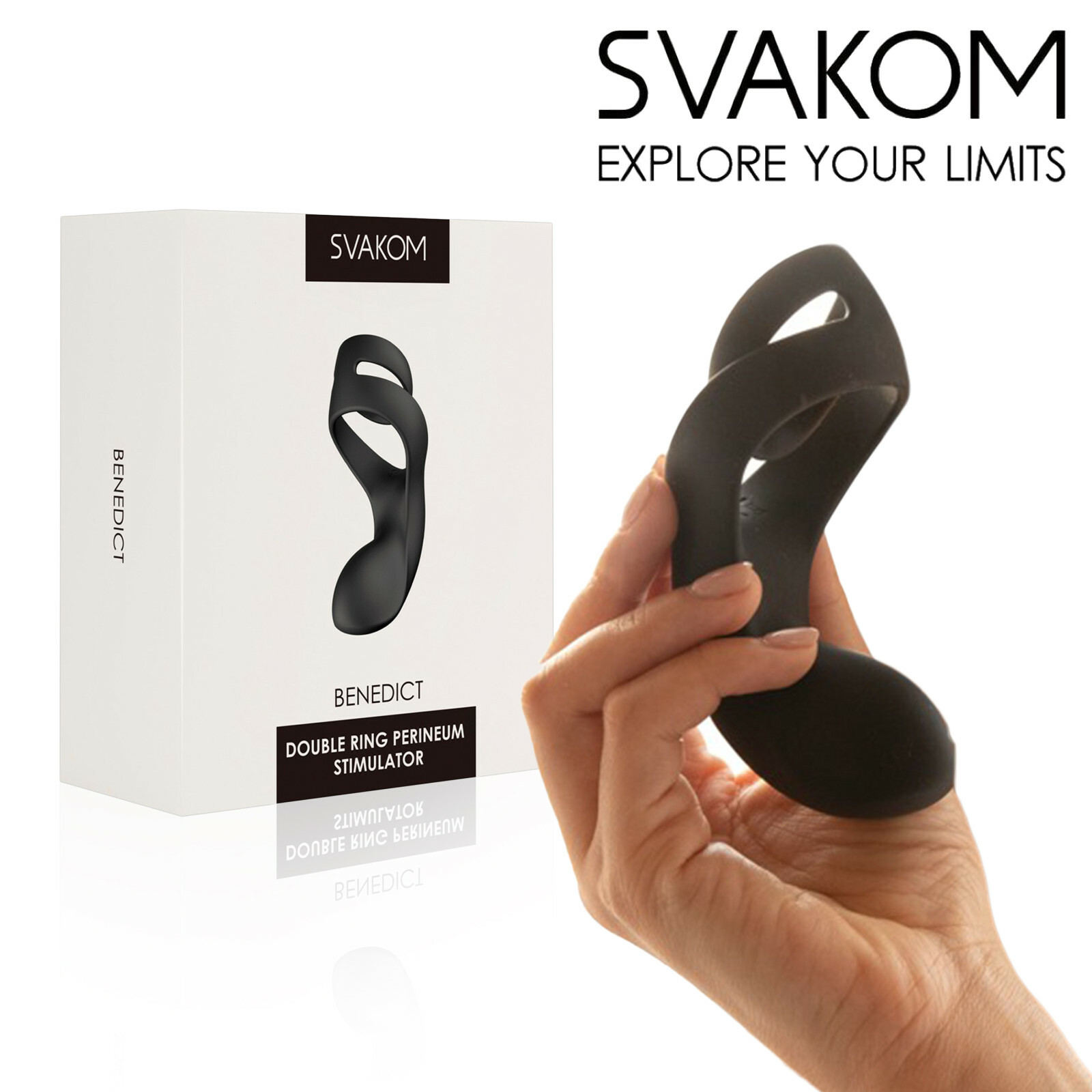 Svakom Benedict Vibrating Cock Balls Ring Perineum Vibrator Vibrating Cockring