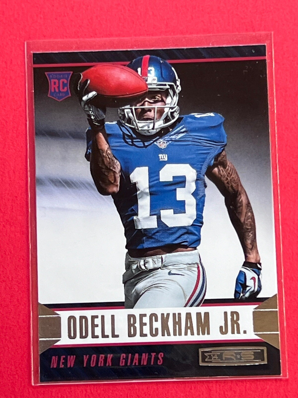 Odell Beckham Jr. Panini Rookies & Stars #176 Base