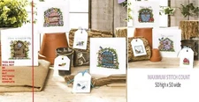 FAIRY DOORWAYS CARDS  CROSS STITCH  PATTERN ONLY -  HH  D