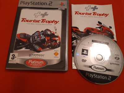 Jeu Tourist Trophy PS2 - Édition PAL Complète Avec Boîtier Et Manuel, Bon état, Sorti En 2003