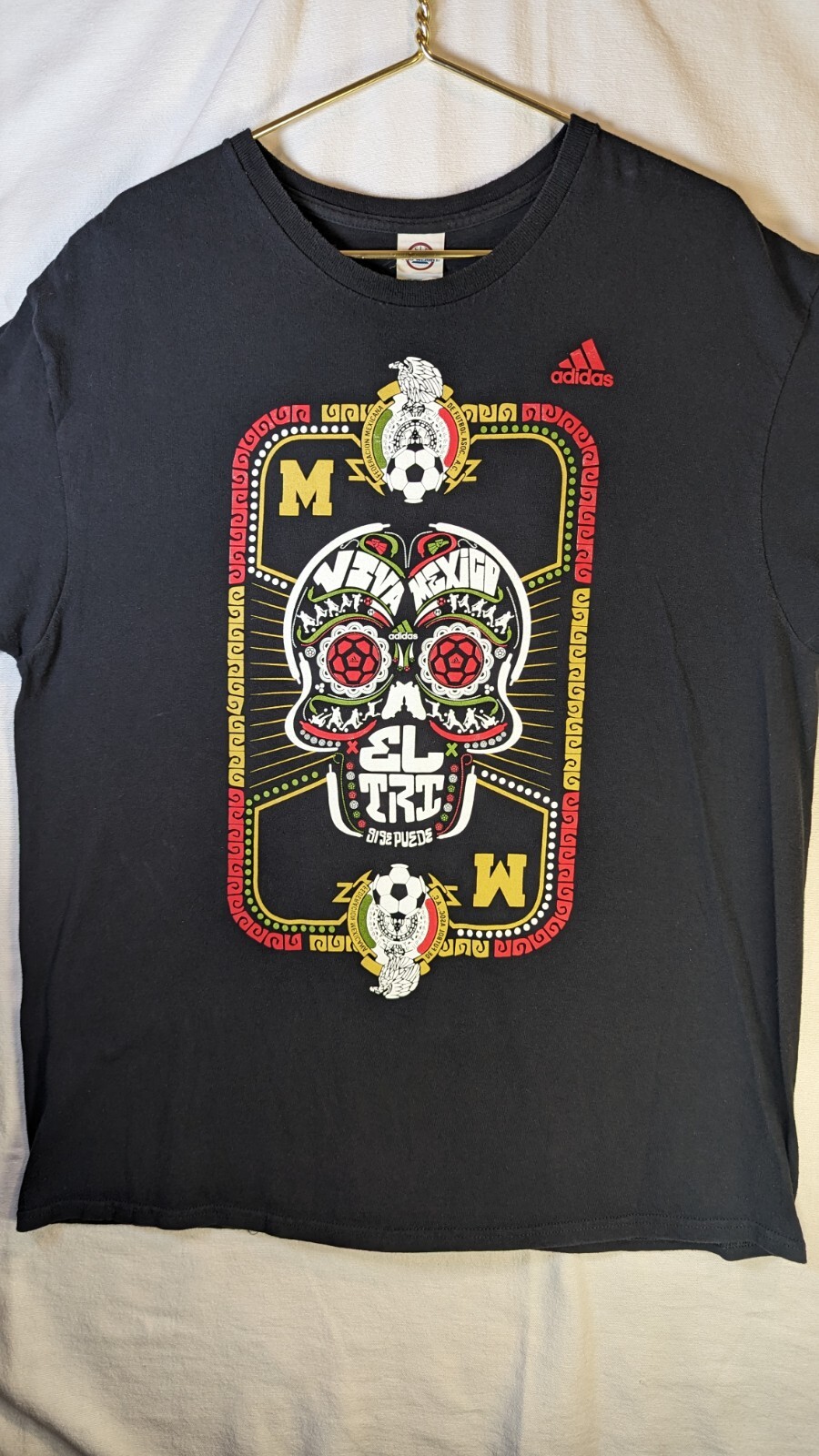 Adidas Viva Mexico Soccer Shirt Size Xl