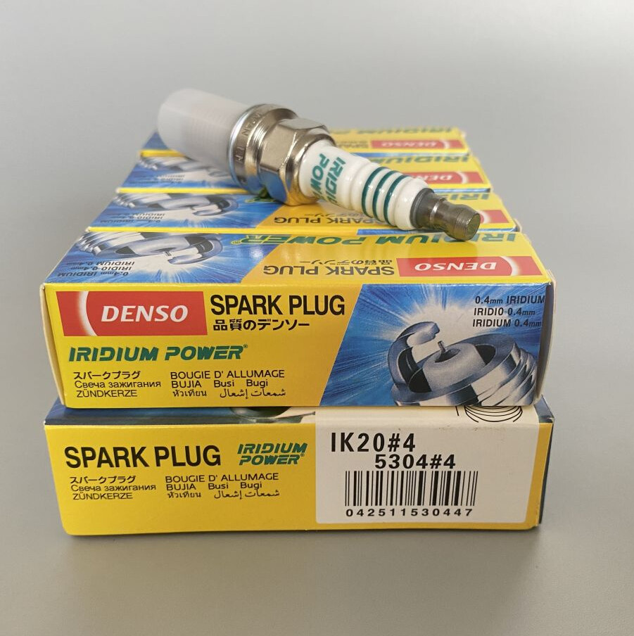 4Pcs DENSO IK20 5304 Spark Plugs for Lexus VW Nissan Audi Pontiac Chevrolet