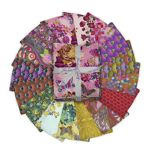 Love Always - Fat Quarter - Love by Ana Maria 16 FQ Cotton Quilting Fabric - Picture 1 of 1