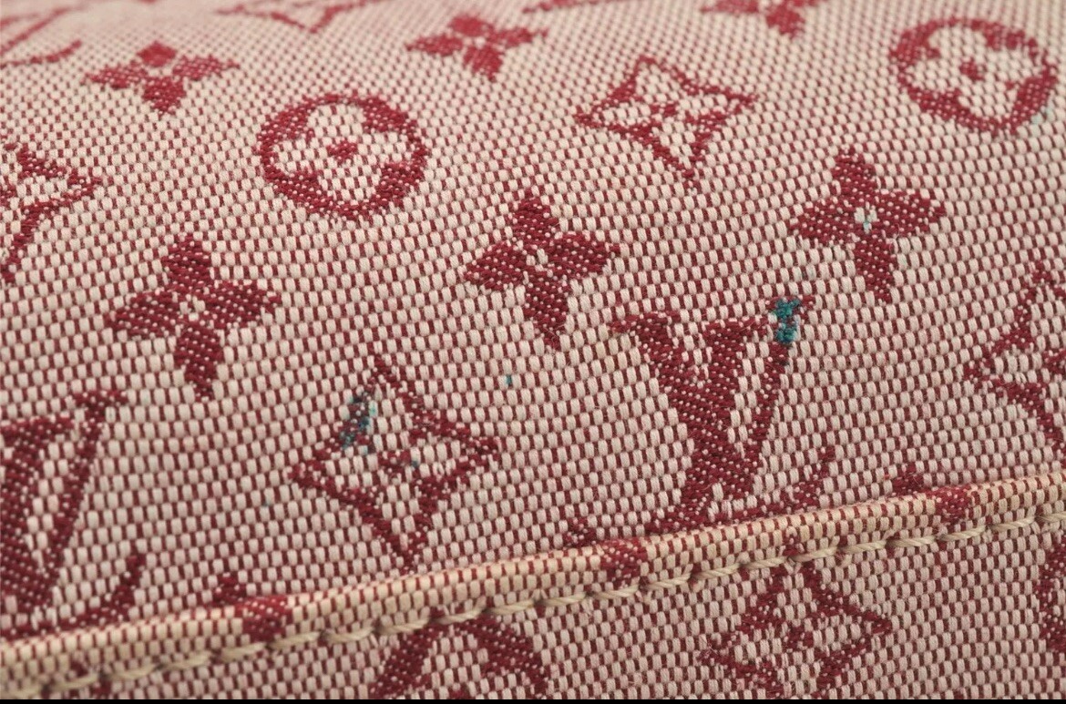 Louis Vuitton モノグラム 手袋 レッドボアピンク23センチイタリア Louis Vuitton モノグラム 手袋 レッドボアピンク23センチイタリア