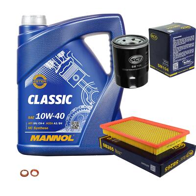 SCT Inspektionspaket 5 L MANNOL Classic 10W-40 für Nissan Maxima/Maxima QX V