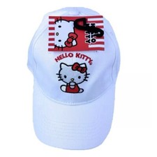 NWT Embroidered Hello Kitty Womens Baseball Cap Adjustable