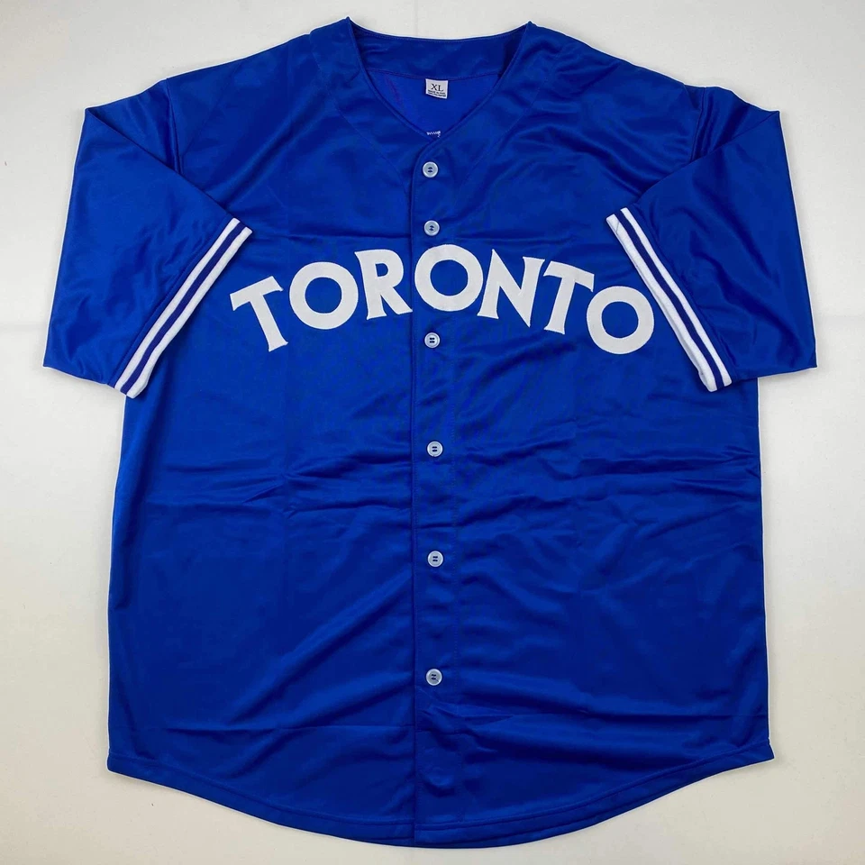 Autographed/Signed Roberto Alomar Toronto Blue Baseball Jersey JSA COA - Image 4 of 4