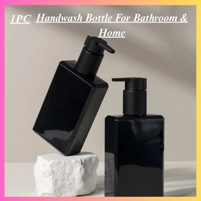 Dispenser Bottle Plastic Refill Soap Lotion Handwash Bottle For Bathroom & Home