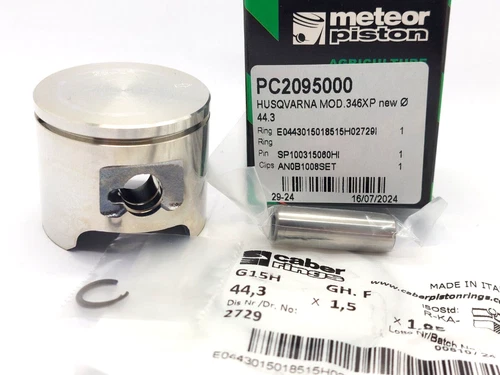 Piston Kit for HUSQVARNA 346xp chainsaws New edition 44,3 mm 5441431-02 METEOR