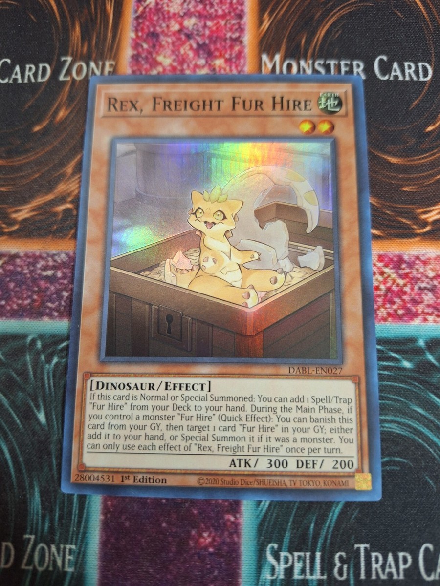 Yu-Gi-Oh! Rex, Freight Fur Hire DABL-EN027 Super Rare 1st Edition