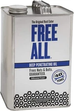 Free All Deep Penetrating Oil Rust Remover, Loosen Rusty Nuts & Bolts,... 