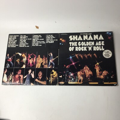 Sha Na Na: The Golden Age of Rock 'n' Roll. 1973. Vinyl Double LP