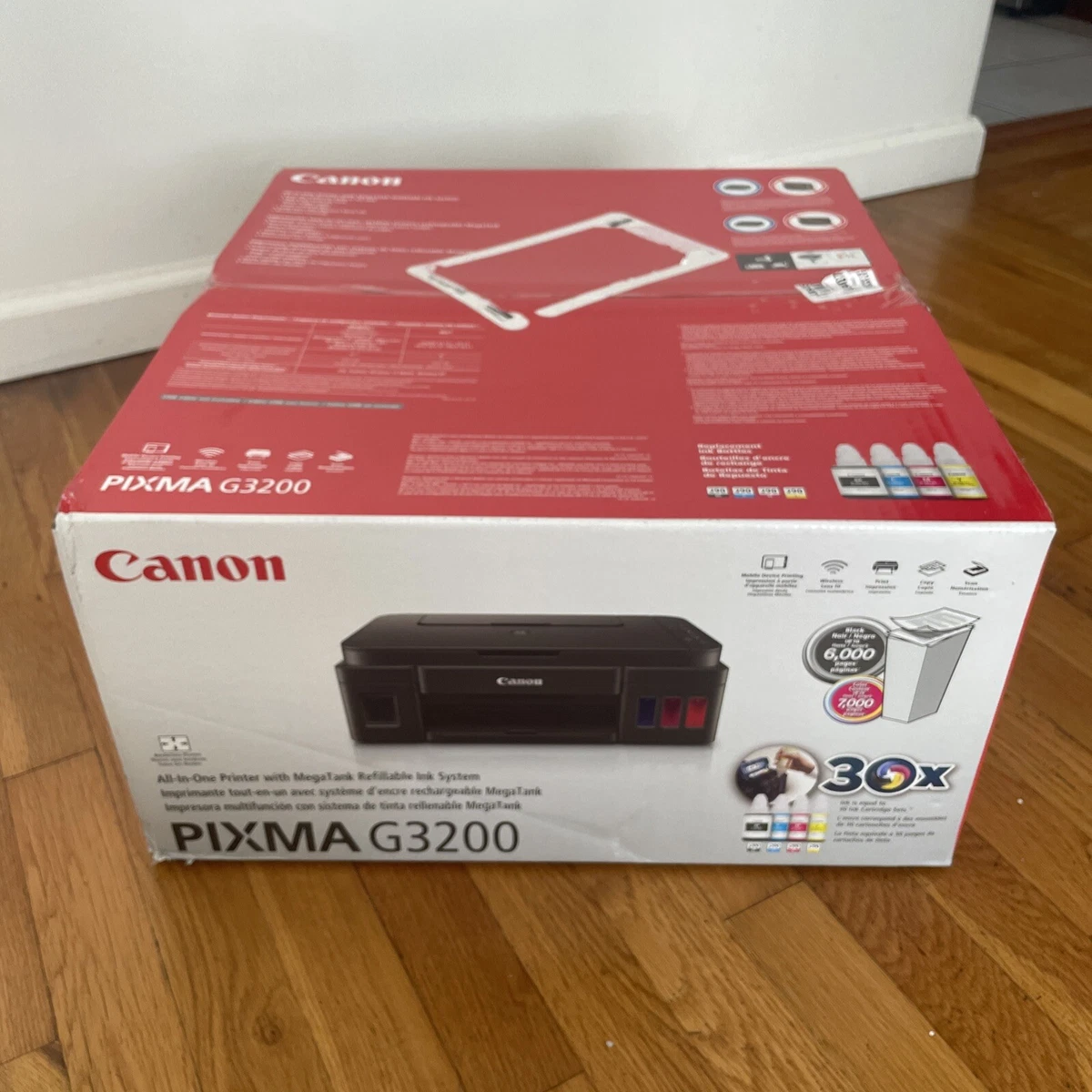 Canon PIXMA G3200 Wireless MegaTank All in One Inkjet Printer