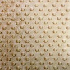 Minky camel Dimple dot soft cuddle fabric by the yard 60" wide