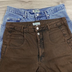 guess jeans with triangle