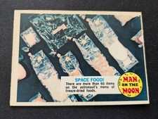 1969 OPC Man On The Moon Card # 11A Space Food (VG/EX)