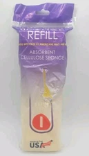 NEW Butterfly Mop Absorbent Cellulose Poly Sponge Refill Head Type I Made in USA