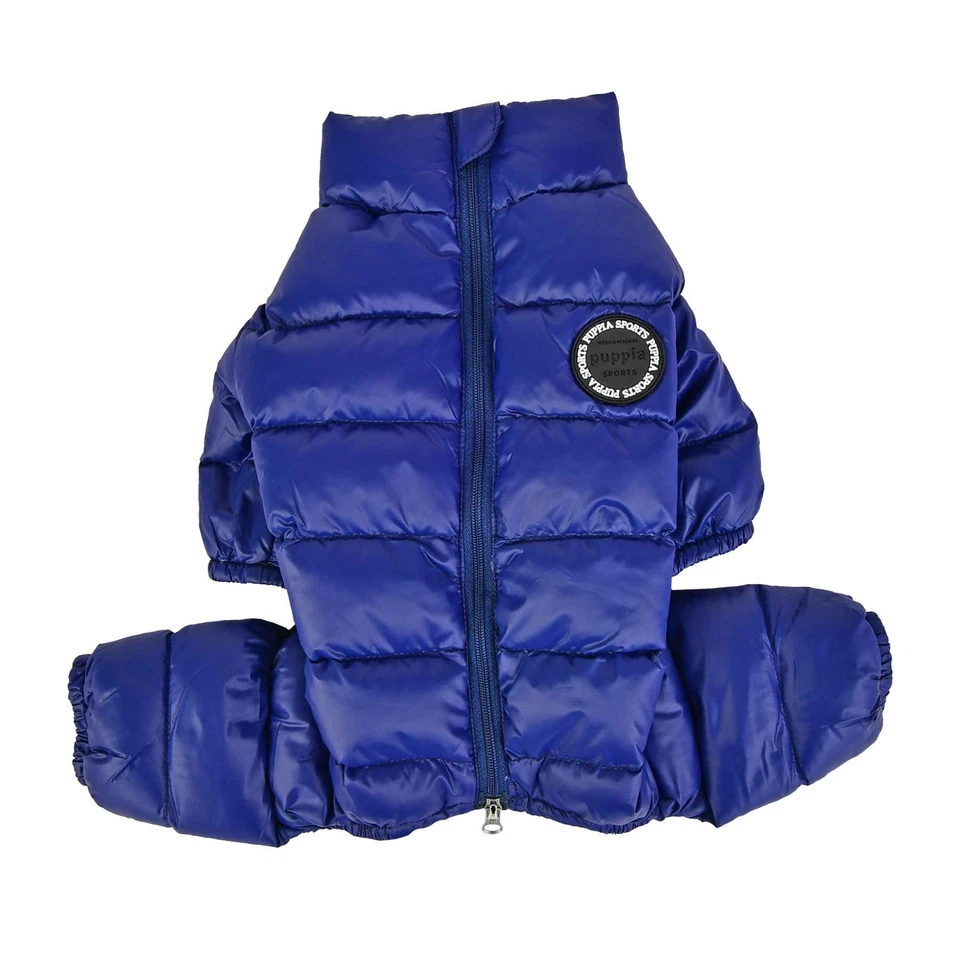 Macacão Dog A Ultraleve Impermeável para Clima Frio, Azul Marinho, Pequeno NOVO - Imagem 2 de 4