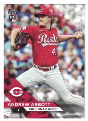 Andrew Abbott Cincinnati Reds Topps Flagship Rookie Baseball Card #71