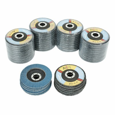 50X 40 Grit 4 1//2 4.5x7//8 Zirconia Flap Discs Angle Grinder Sanding Sander Wheel