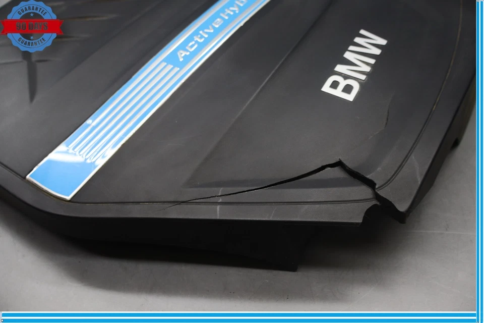 Cubierta de motor BMW Active Hybrid 3 13-15 protector de plástico 7614140 3,0 L OEM Foto 4 de 4