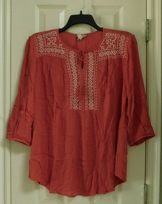 st john's bay peasant top