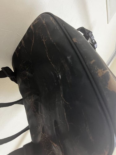 Authentic Chanel Sports Line Nylon Leather Backpack White Gray - Picture 6 of 9