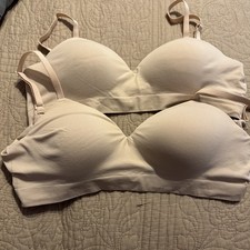 2 Truekind Supportive Comfort Wireless Shaping Bra Medium