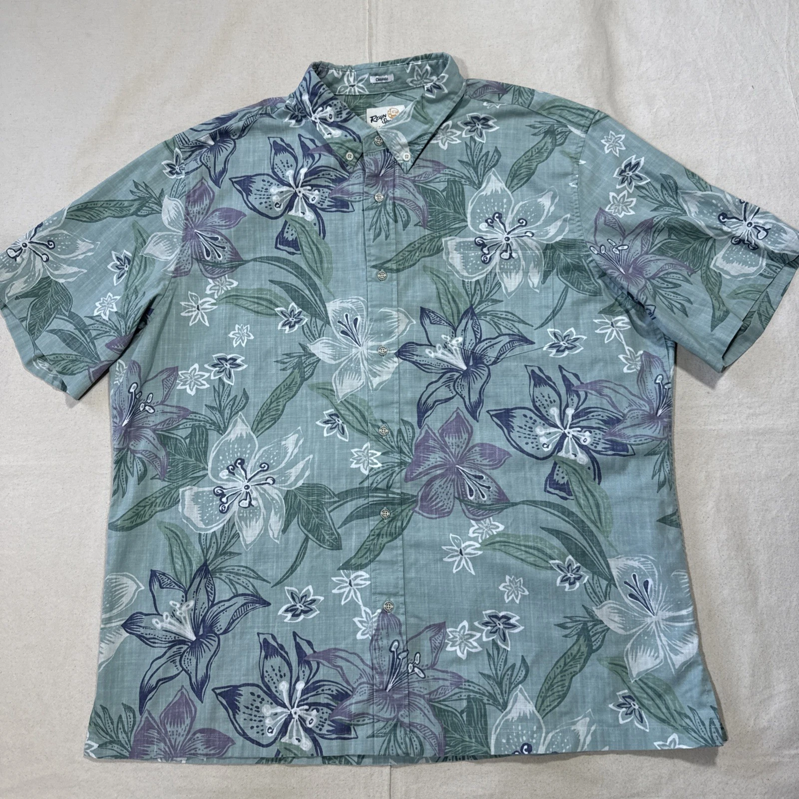 Vintage Reyn Spooner Hawaiian Shirt Men’s 2XL