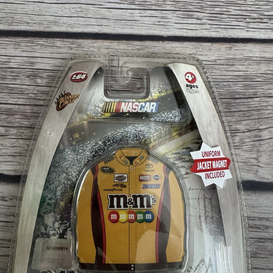 2010 Winners Circle Kyle Busch #18 With Jacket Magnet M&Ms 1/64 Diecast COT - Image 2 of 4
