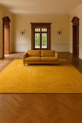 Designer Rug | Irregular Rug | Wool area Rugs | Living Room Rug | Tufted A271