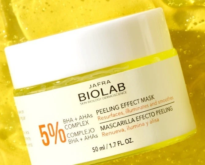 JAFRA BioLab Peeling Effect Mask 5% BHA + AHAs Complex NEW Piel Nueva Renovada! - Image 2 of 2