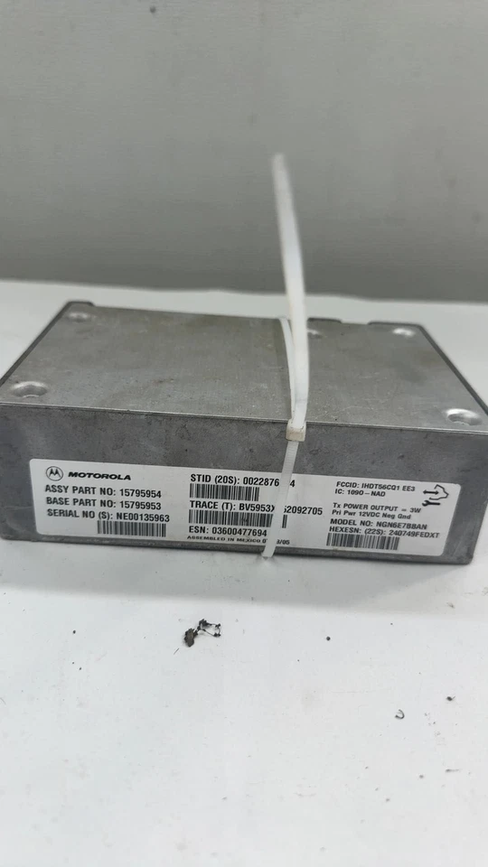 TrailBlazer 2002-06 chasis Brain Box comunicación (onstar Opt Ue1) 0 Foto 2 de 4