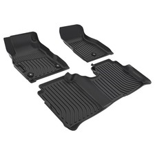 2 Row Car Floor Mats Anti-Skid 3D TPE Rubber Liners for Kicks 2018-2024