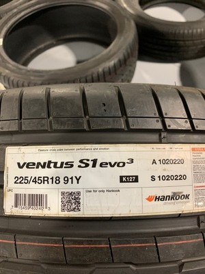 1 Take Off 225 45 18 Hankook Ventus S1 Evo3 Summer Tire